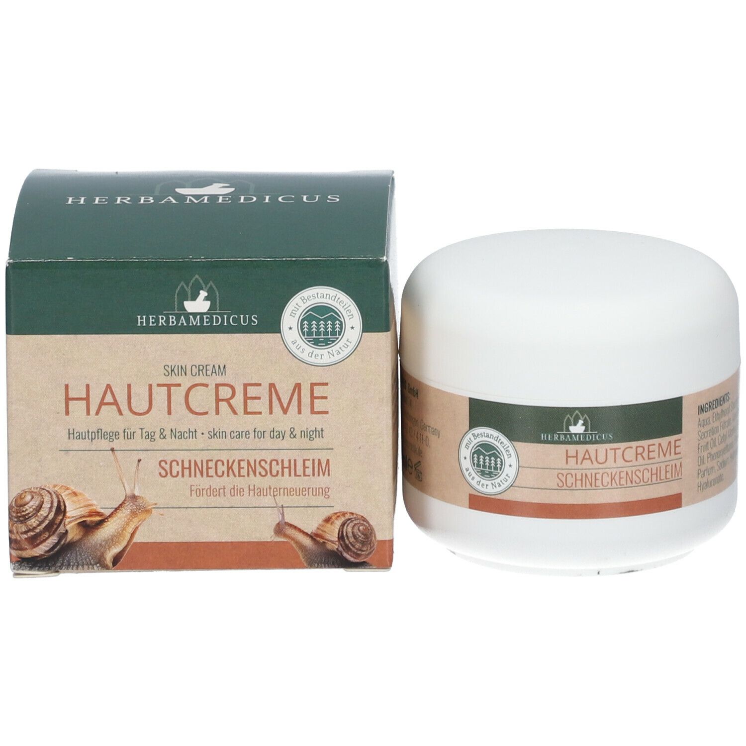 HERBAMEDICUS Hautcreme Schneckenschleim