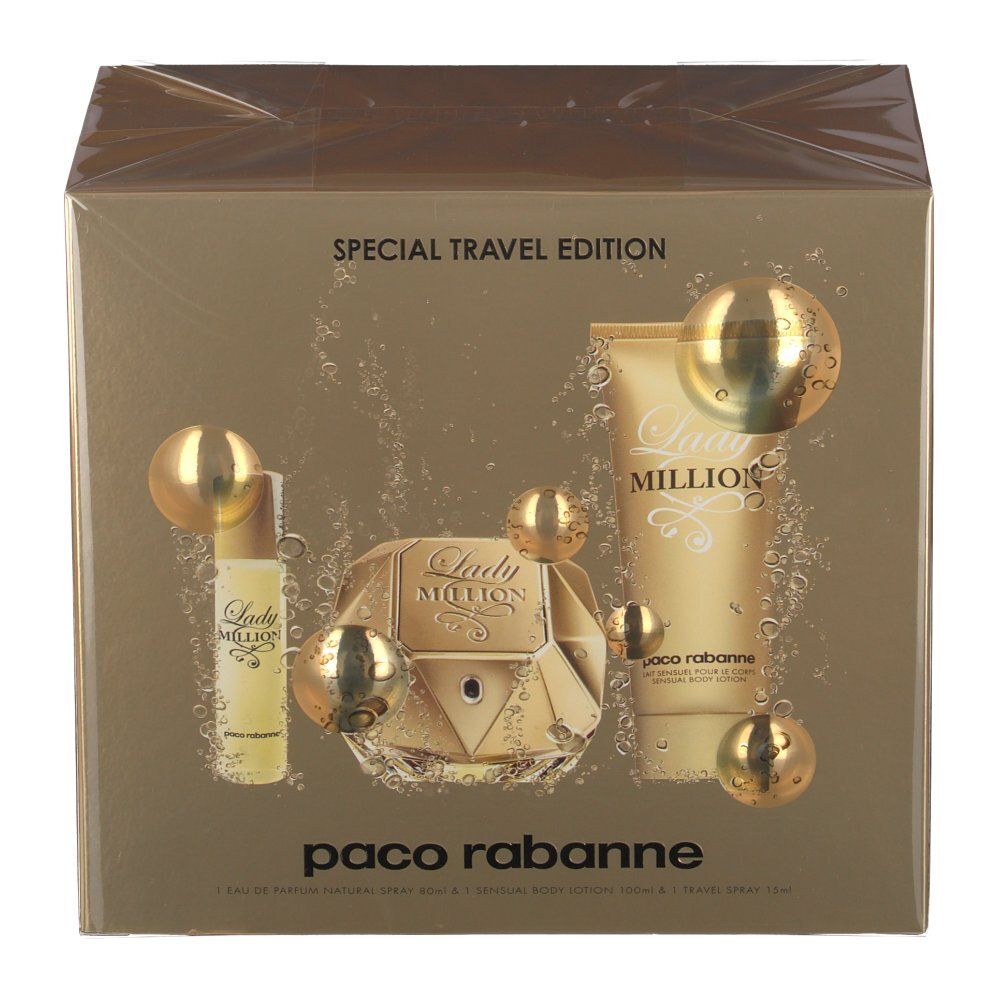 paco rabanne Lady MILLION + 15 ml Zerstäuber & 100 ml Bodylotion GRATIS