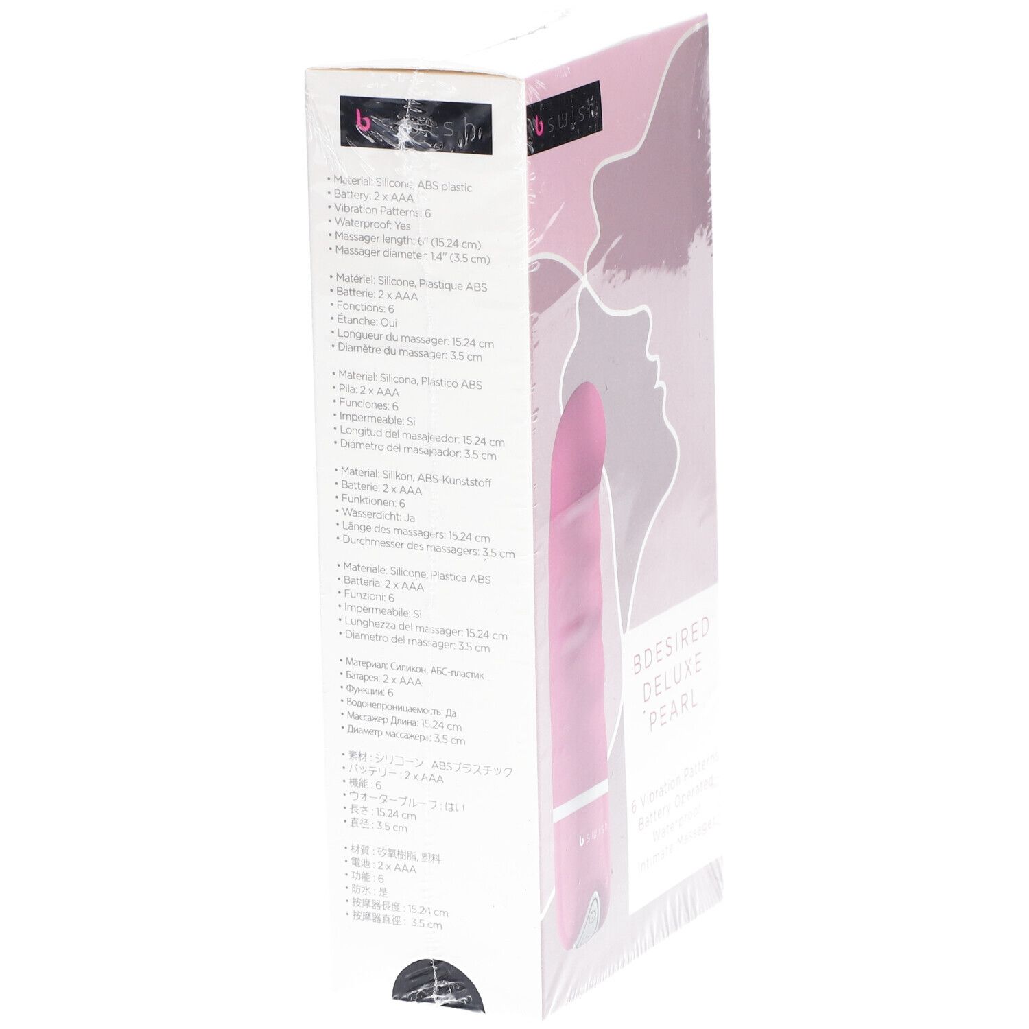 Vibrator bdesired Deluxe Pearl rose
