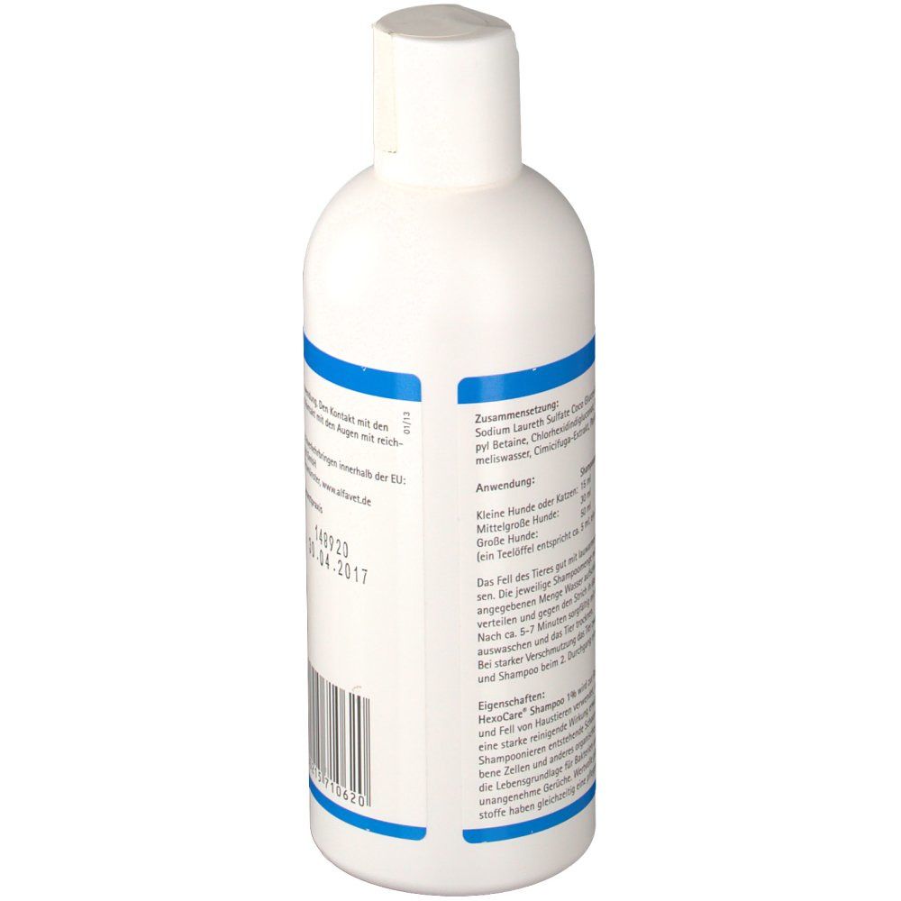 HexoCare® Shampoo 1% für Hunde und Katzen