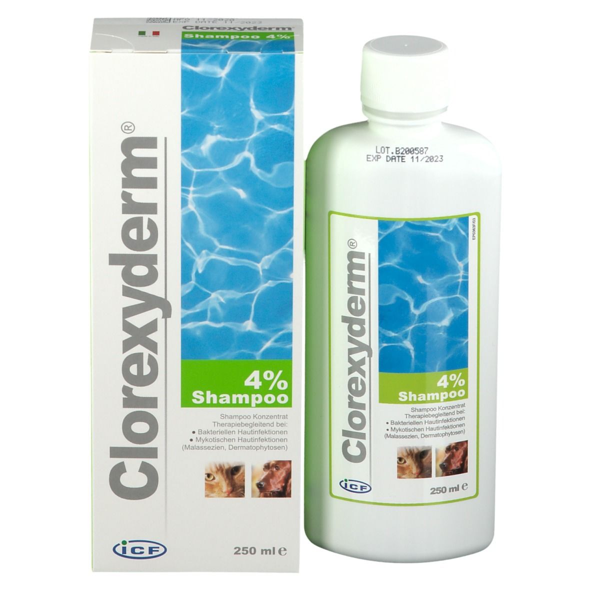 CLOREXYDERM SH 4% 250ML