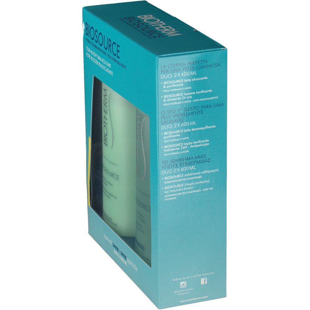 BIOTHERM BIOSOURCE Lotion Duo