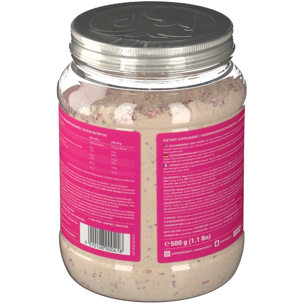 WOMENS BEST - Protein Pfannkuchen - Himbeer/Vanille
