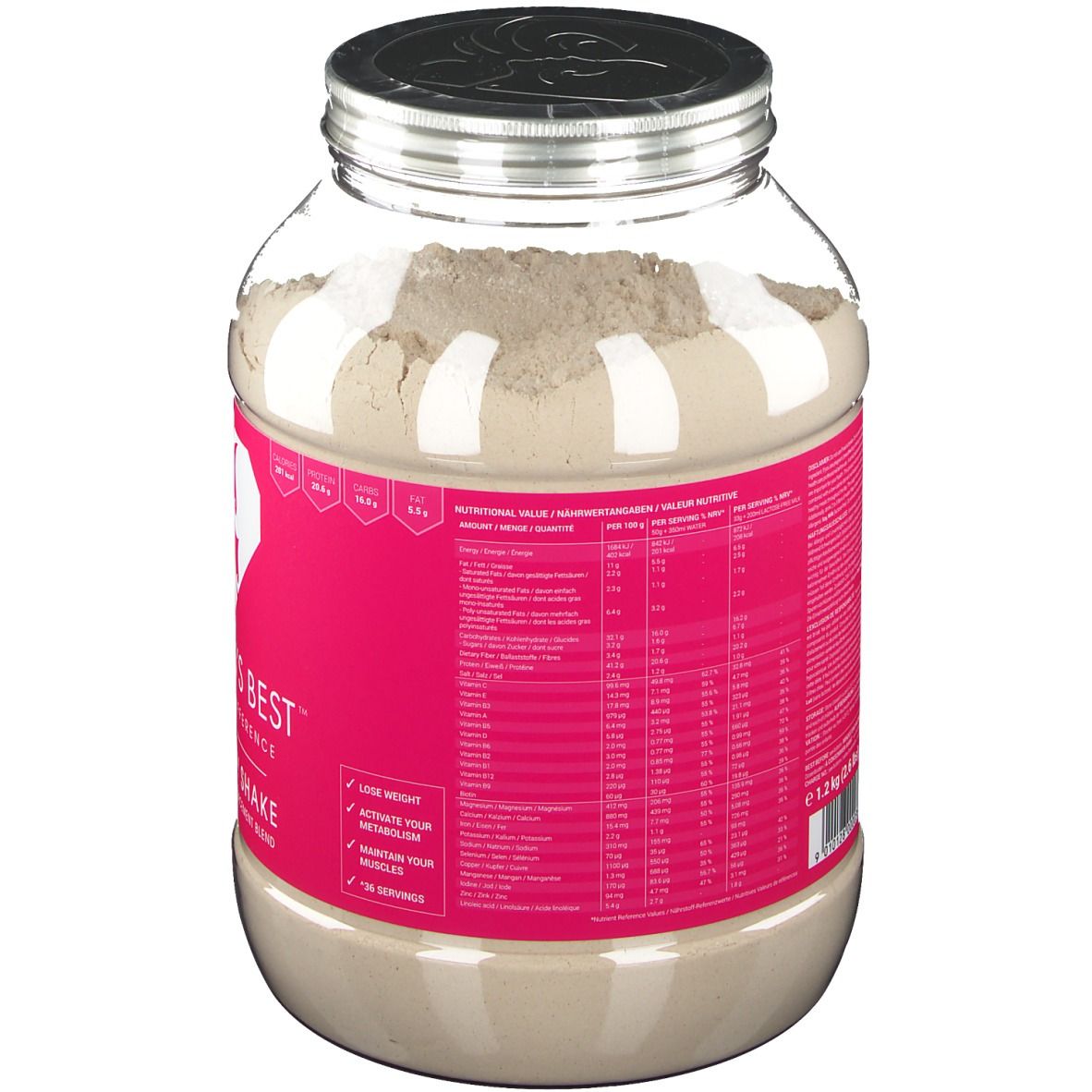 WOMENS BEST Slim Body Shake Cookies & Cream