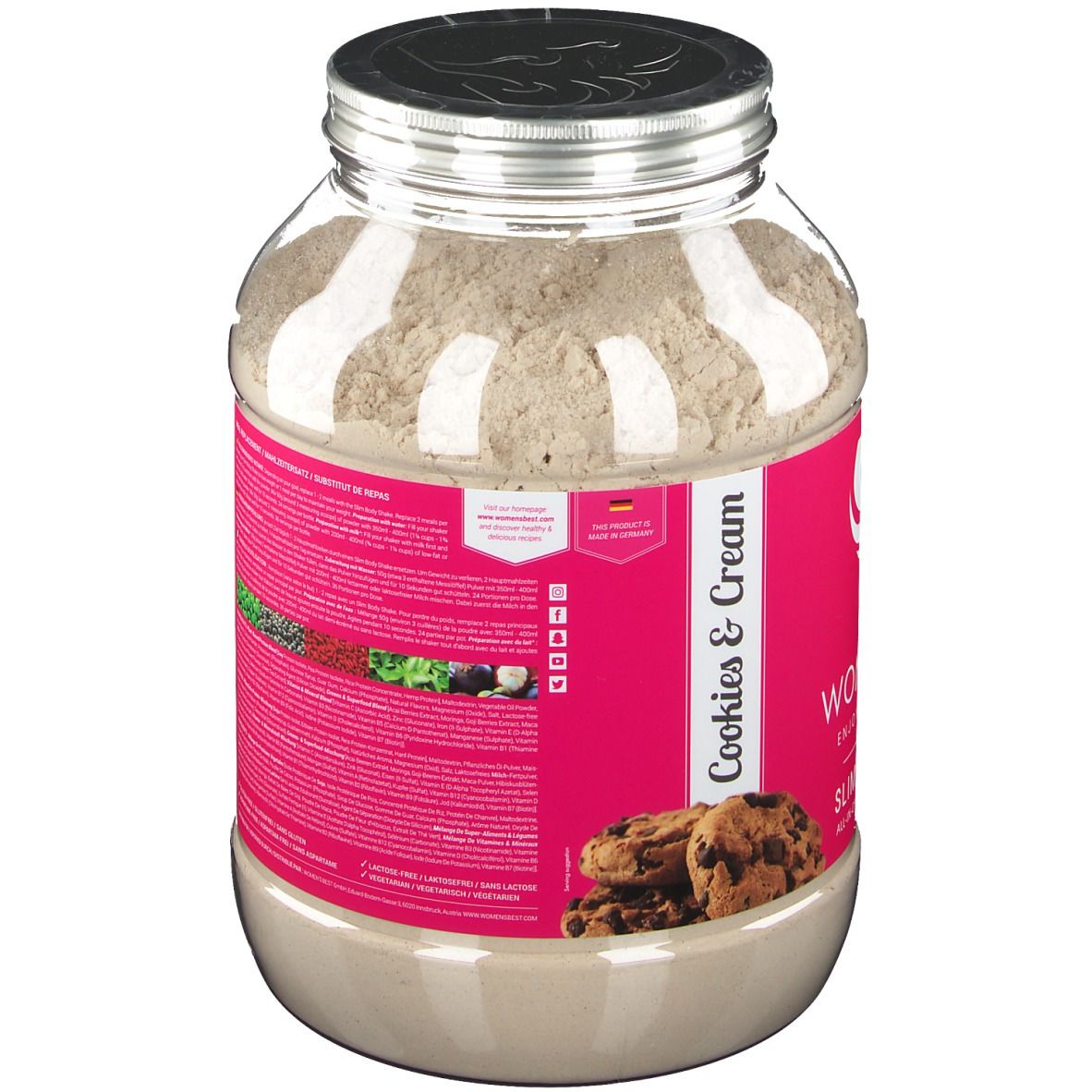 WOMENS BEST Slim Body Shake Cookies & Cream