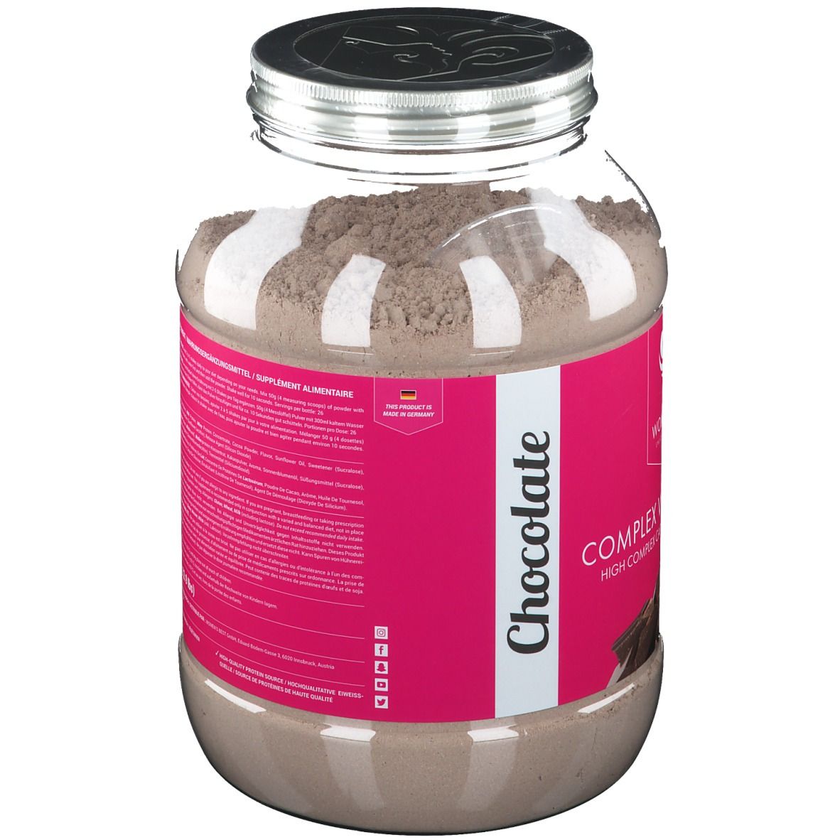 WOMENS BEST Complex Weight Gainer Schokolade