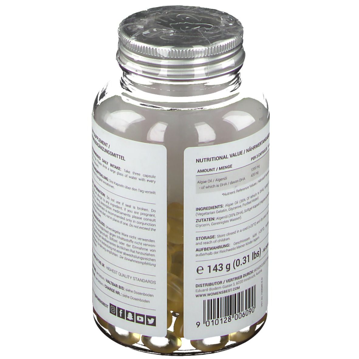 WOMENS BEST - V-Omega 3 Kapseln