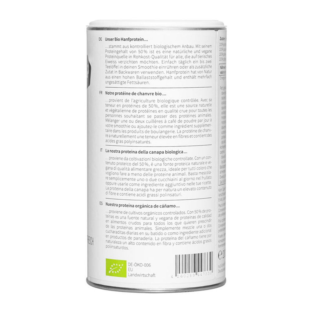 nu3 Bio Hanfprotein