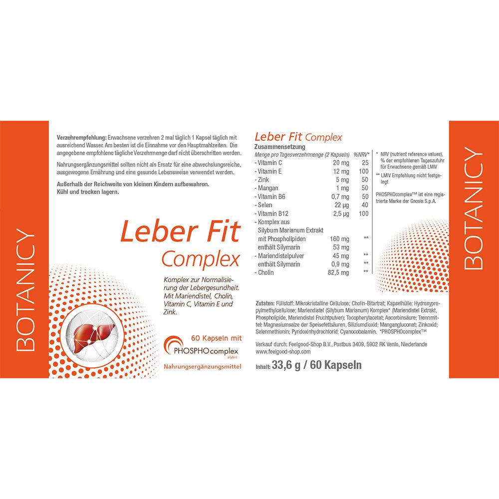 BOTANICY Leber Fit Complex