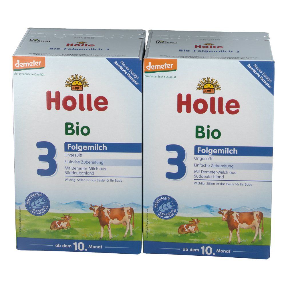 Holle Bio 3 Folgemilch ab dem 10. Monat