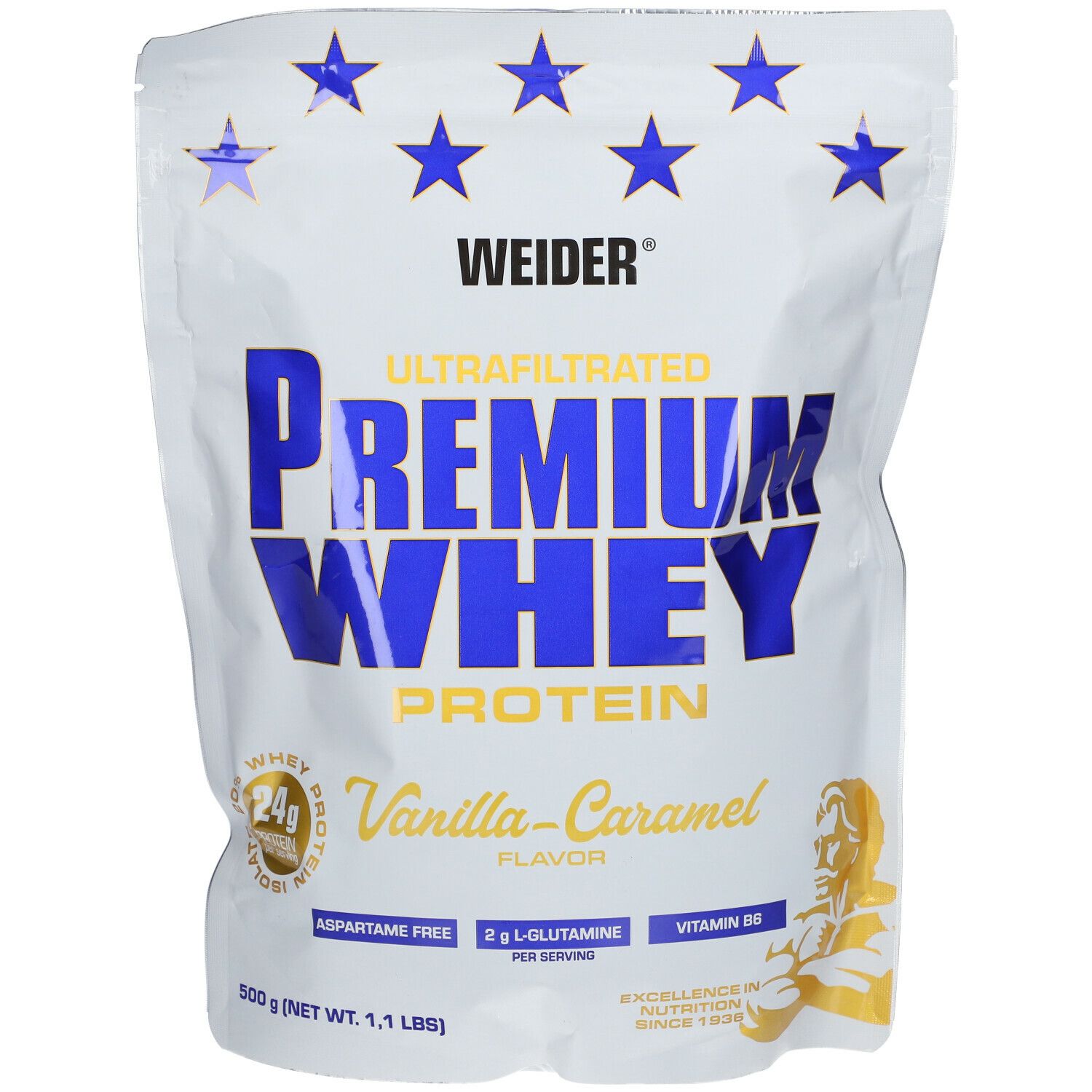 Weider Premium Whey Vanille-Caramel