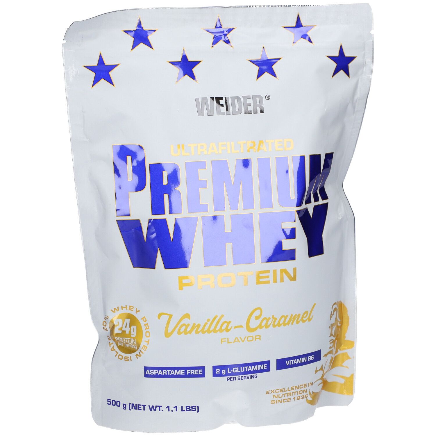 Weider Premium Whey Vanille-Caramel