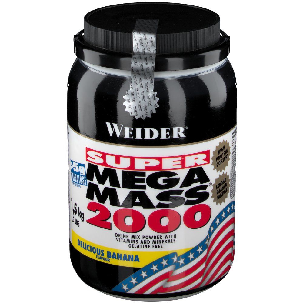 Weider Mega Mass 2000, Banane, Pulver