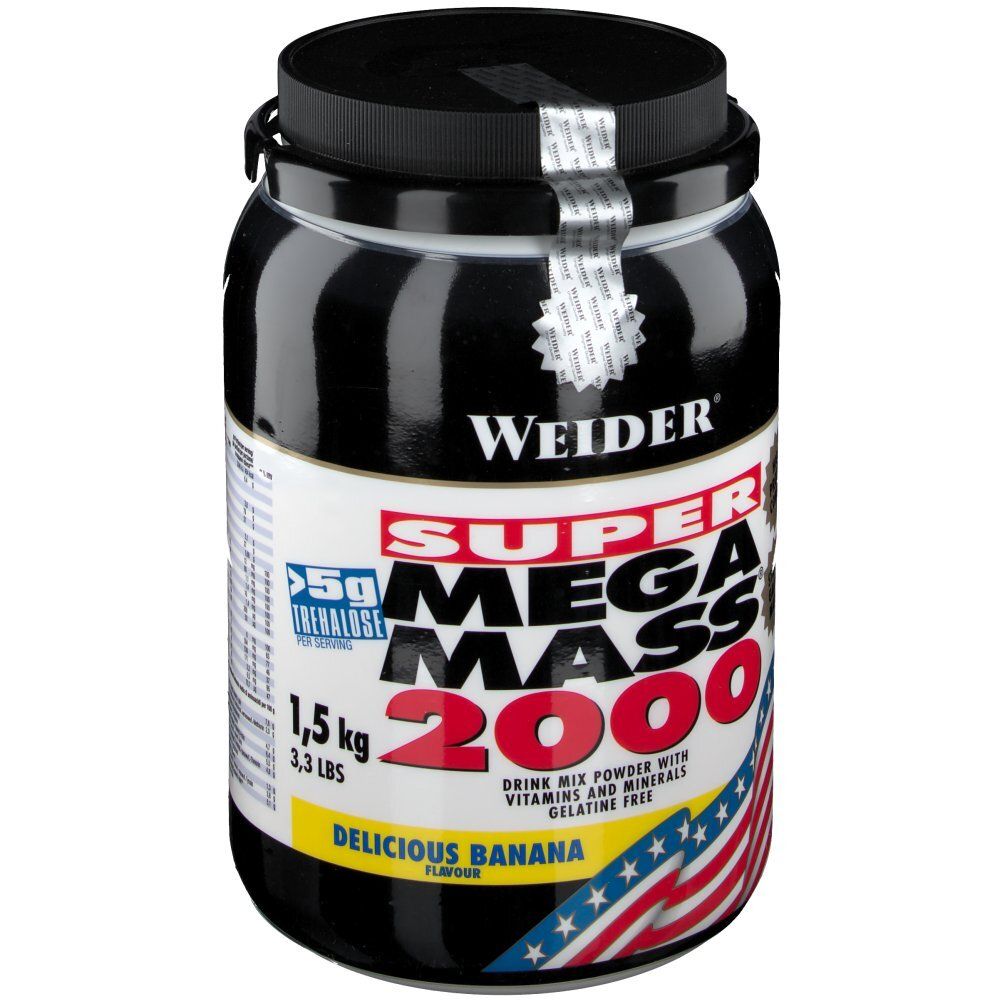 Weider Mega Mass 2000, Banane, Pulver