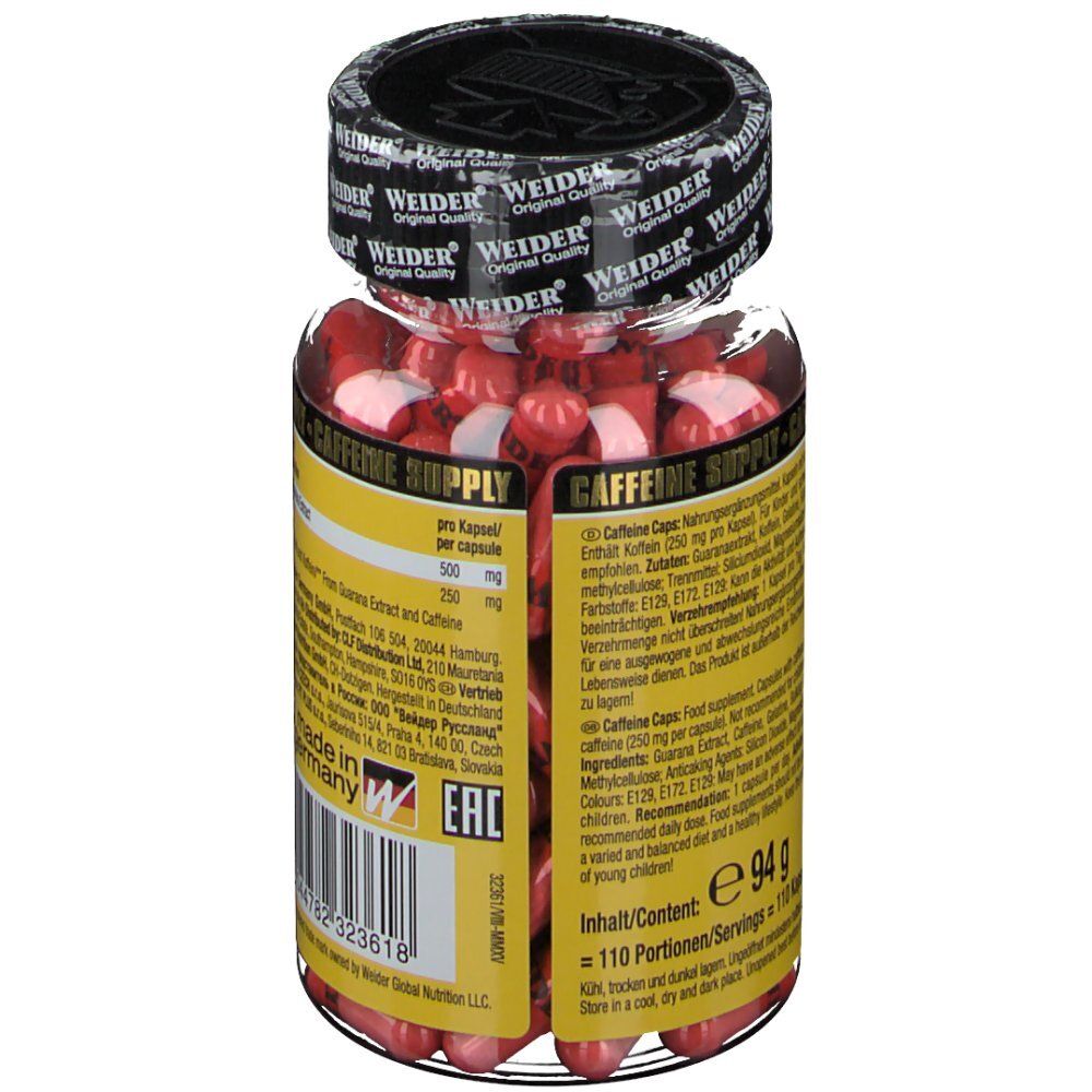 Weider Caffeine Caps