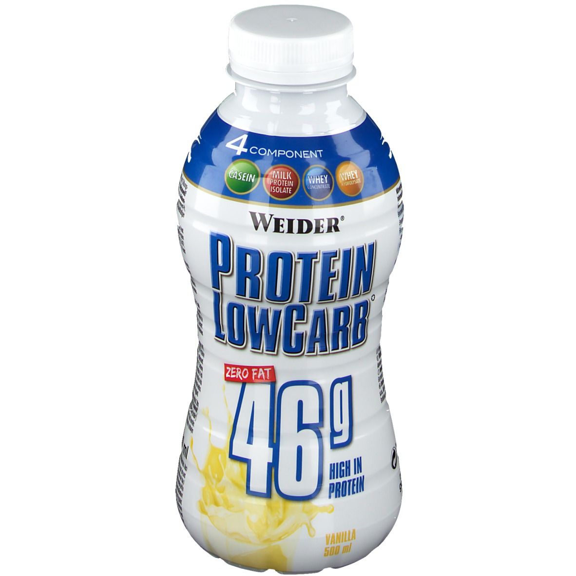 Weider Muscle Low Carb Drink, Vanille
