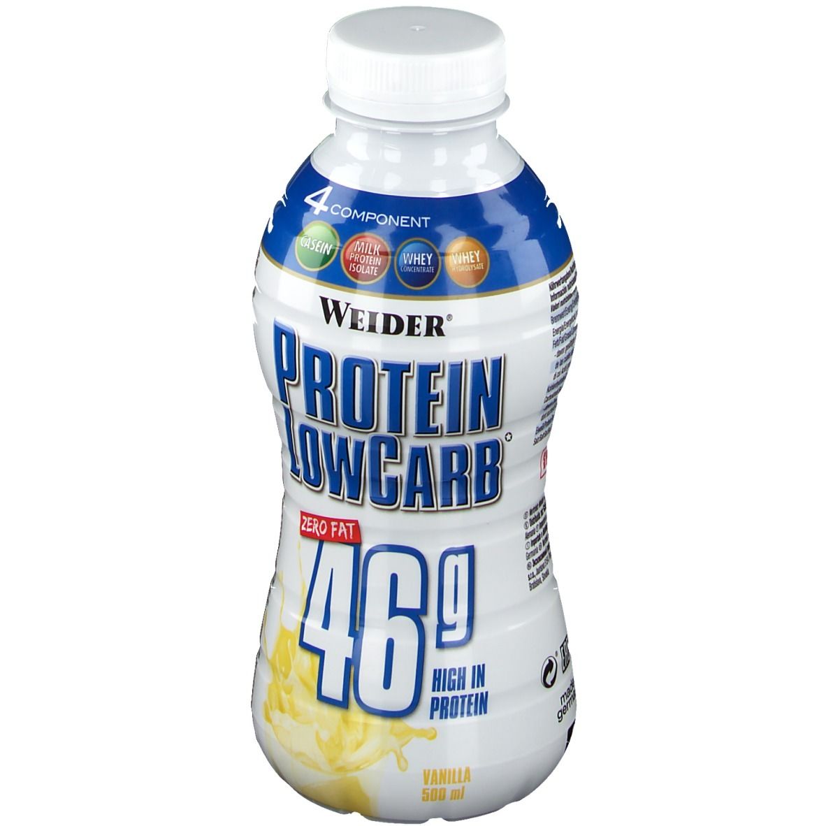 Weider Muscle Low Carb Drink, Vanille