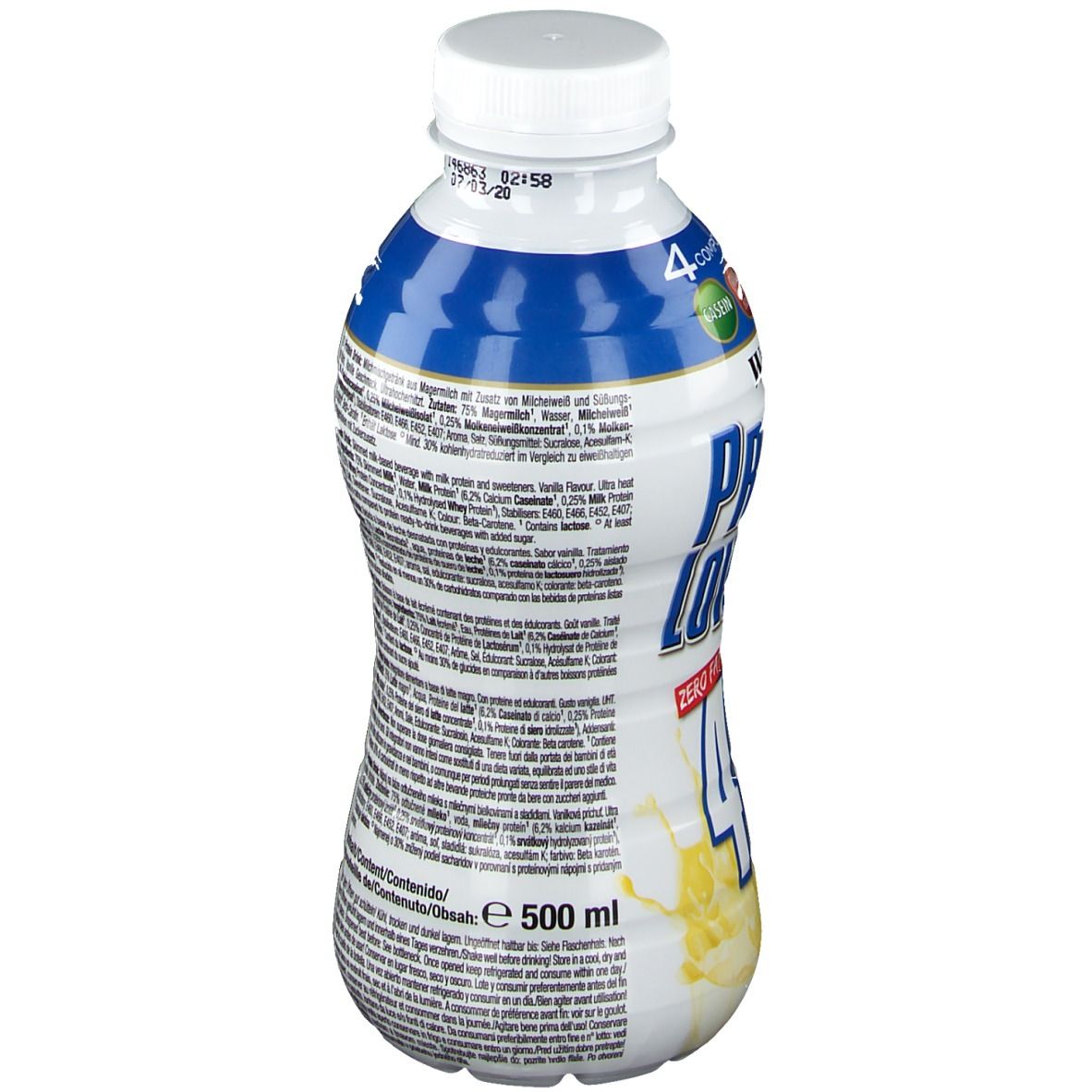 Weider Muscle Low Carb Drink, Vanille