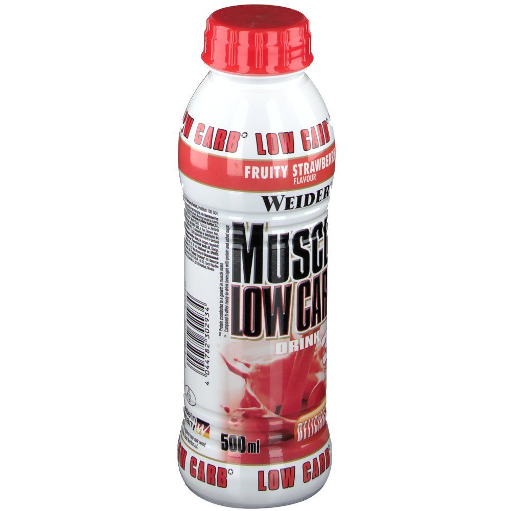 Weider Muscle Low Carb Drink, Erdbeere