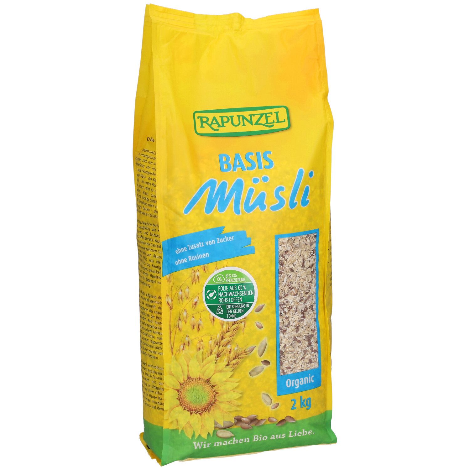 RAPUNZEL Bio Basis Müsli 2000 g - Shop Apotheke