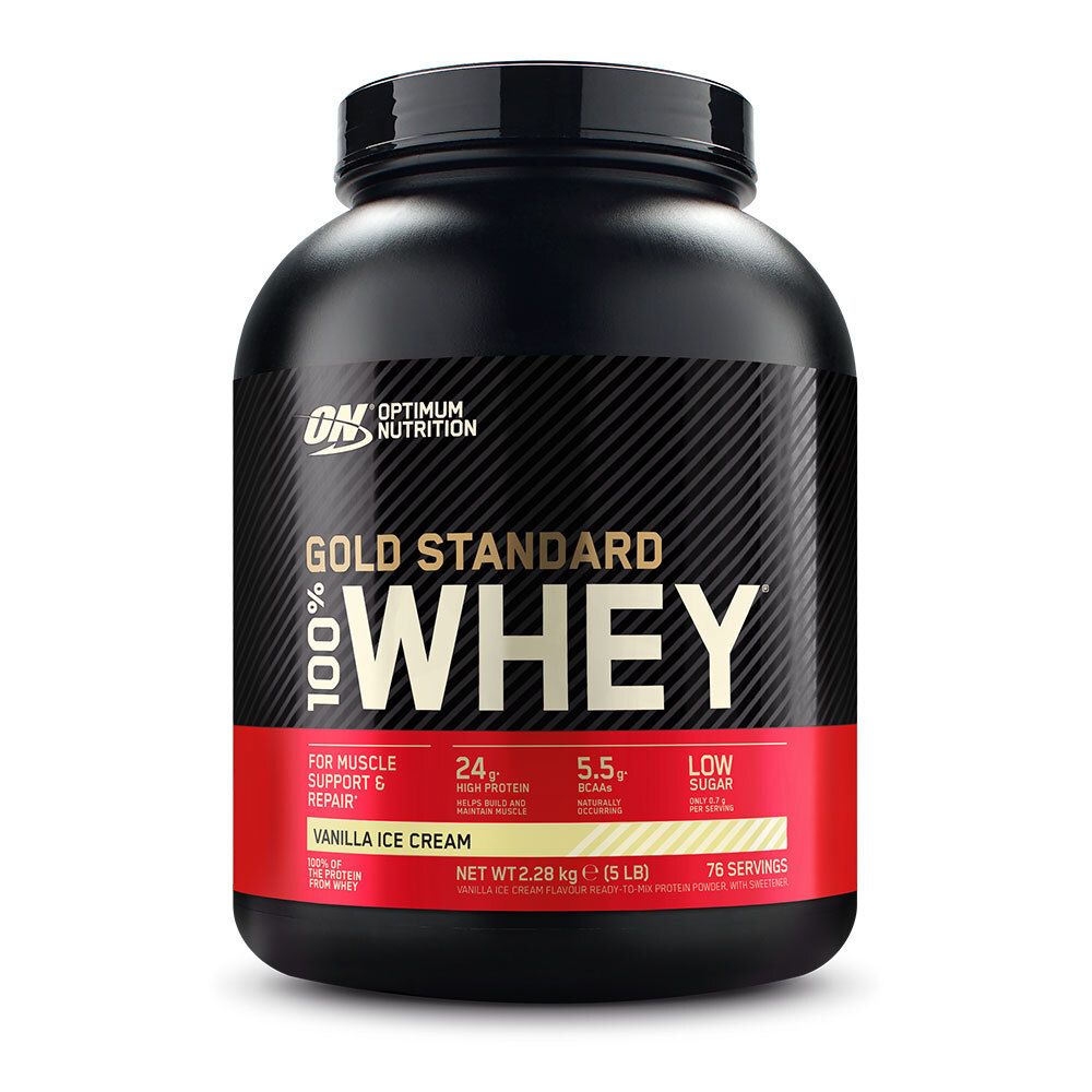 Optimum Nutrition 100% Whey Gold Standard Vanilla Ice Cream