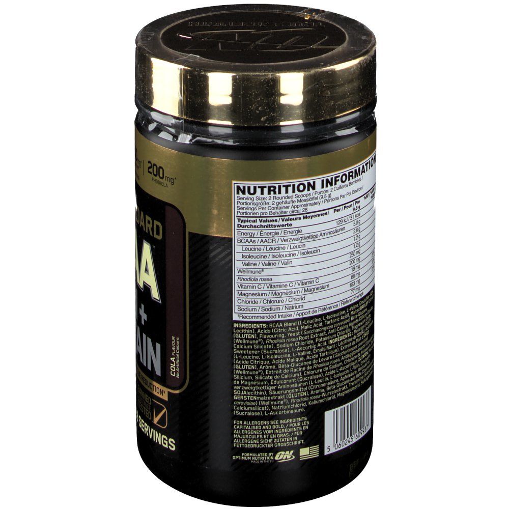 Optimum Nutrition BCAA Train+Sustain, Cola