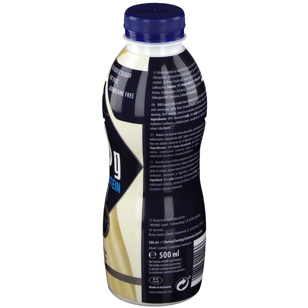 Multipower 50 g High Protein Shake, Vanille