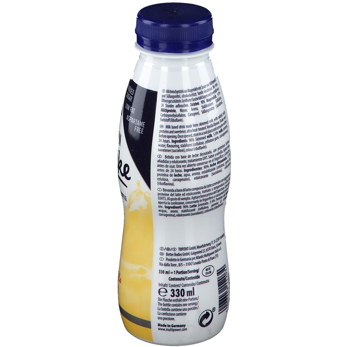 Multipower Protein Shake, Vanille