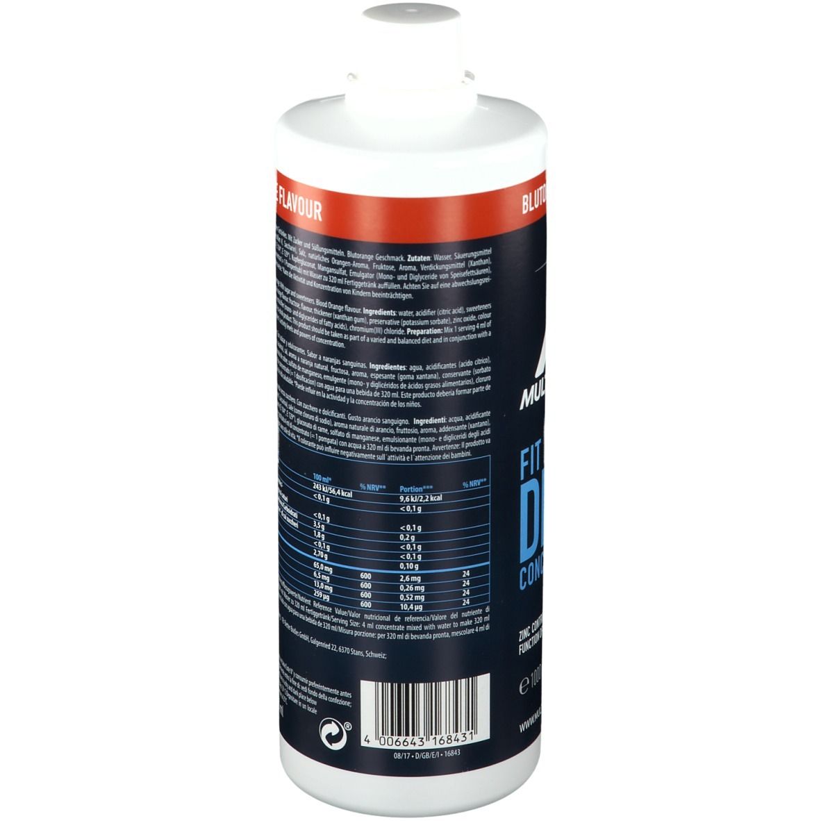 Multipower Fit Active, Blutorange