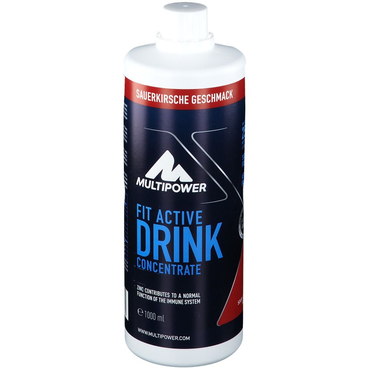 Multipower Fit Active Drink Concentrate, Sauerkirsche