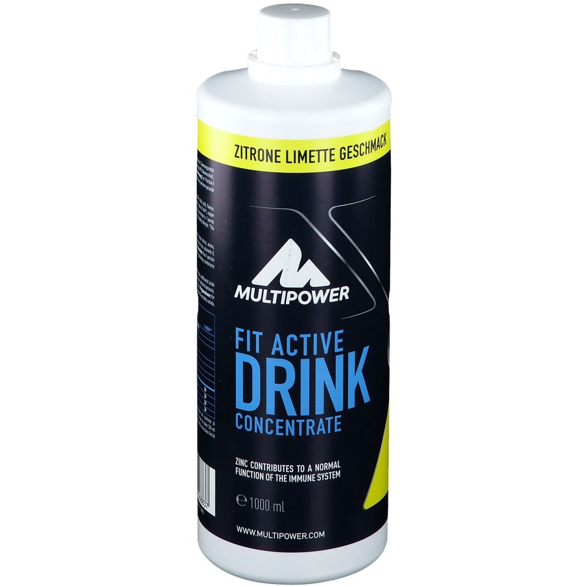 Multipower Fit Active Drink Concentrate, Limette-Zitrone