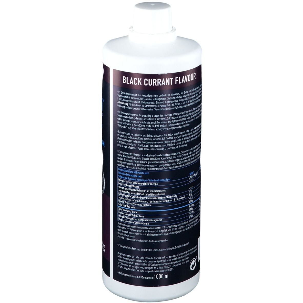 Multipower Fit Active Drink Concentrate, Johannisbeere