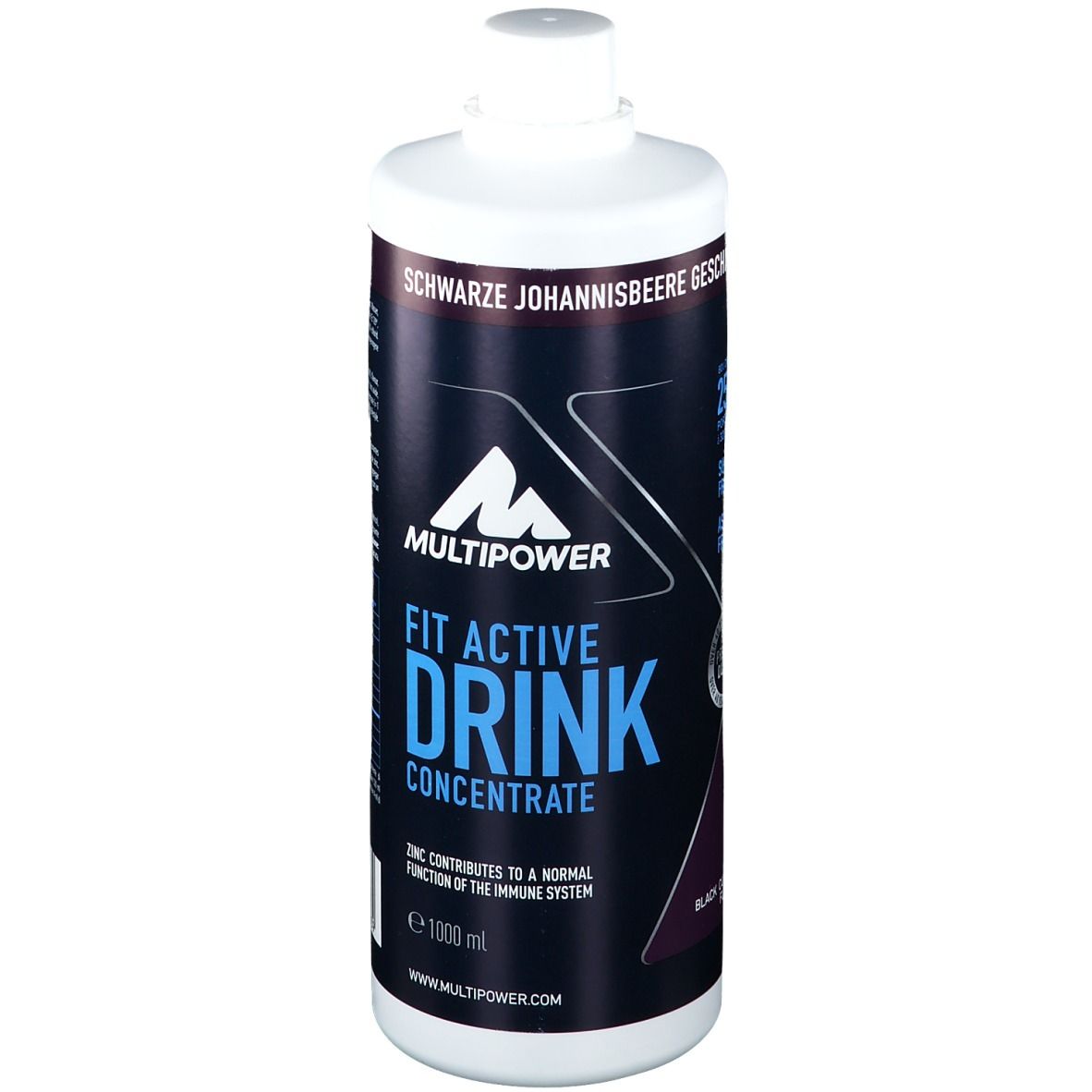 Multipower Fit Active Drink Concentrate, Johannisbeere