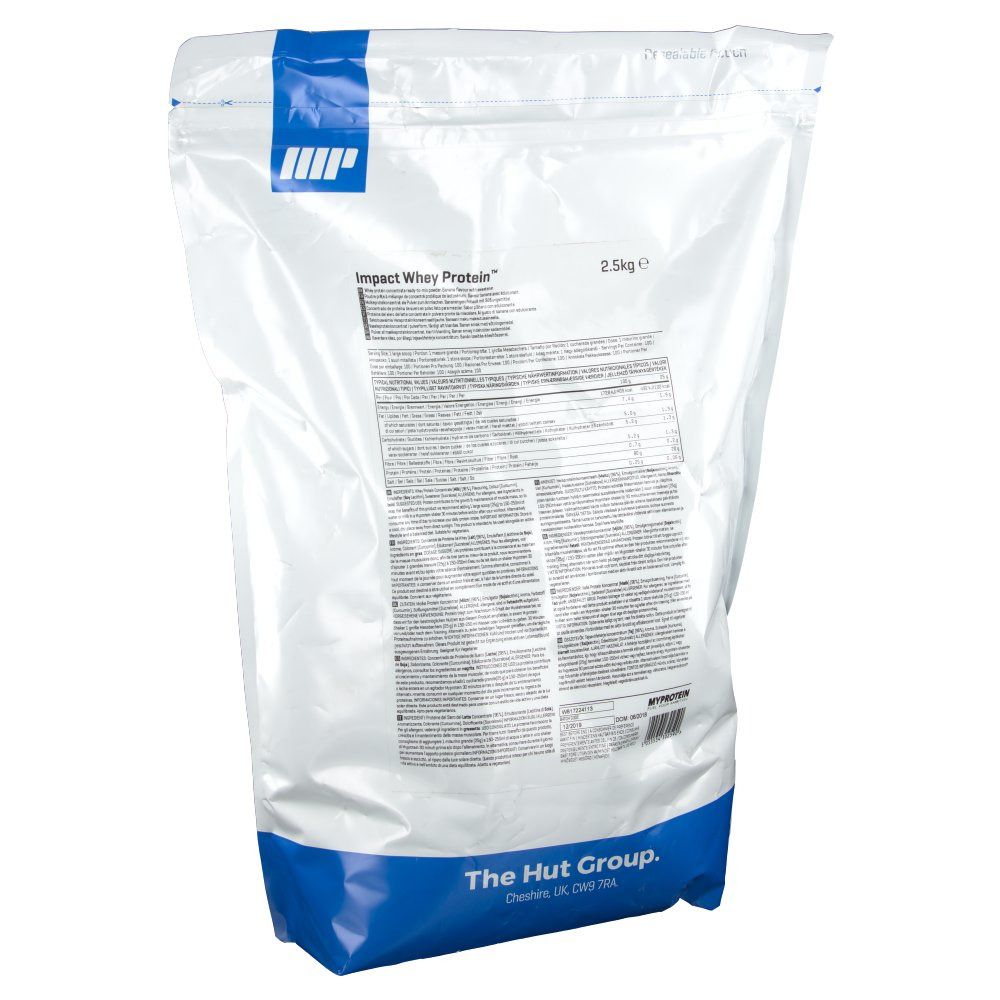 MyProtein Impact Whey Protein, Banane, Pulver