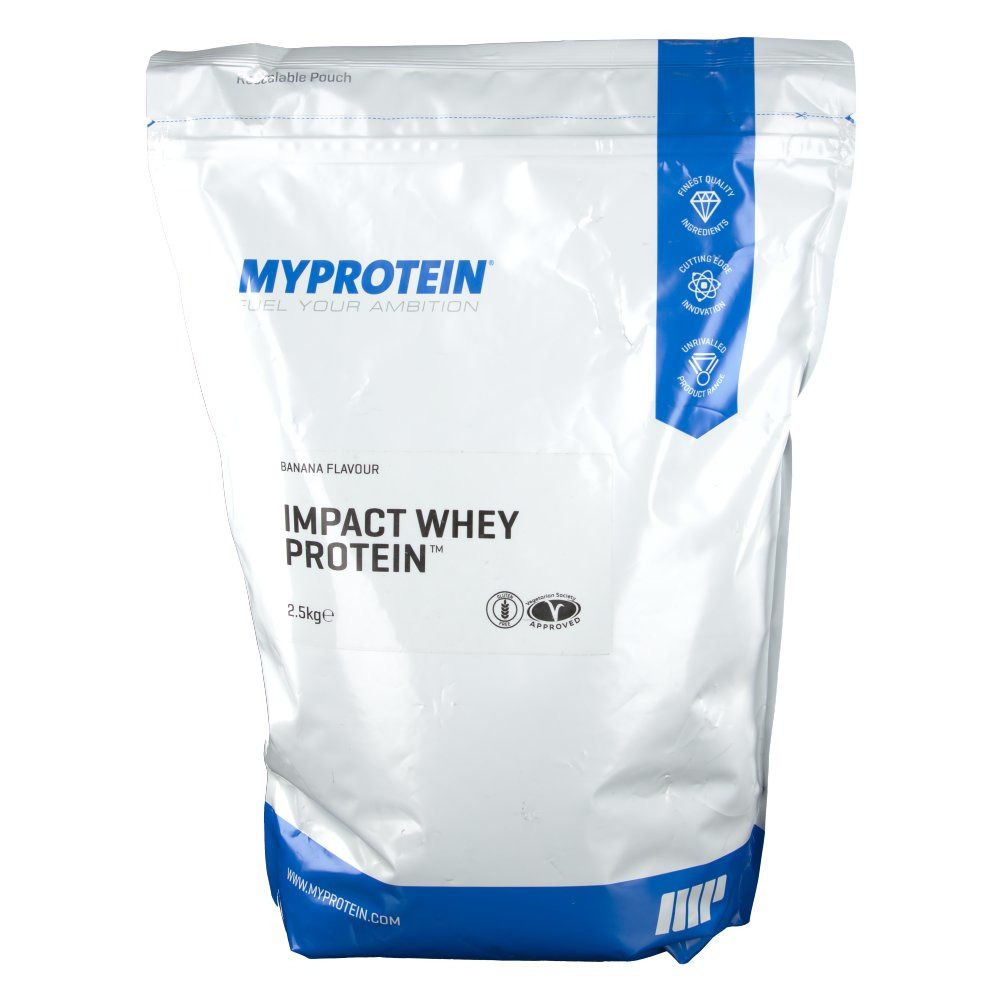 MyProtein Impact Whey Protein, Banane, Pulver