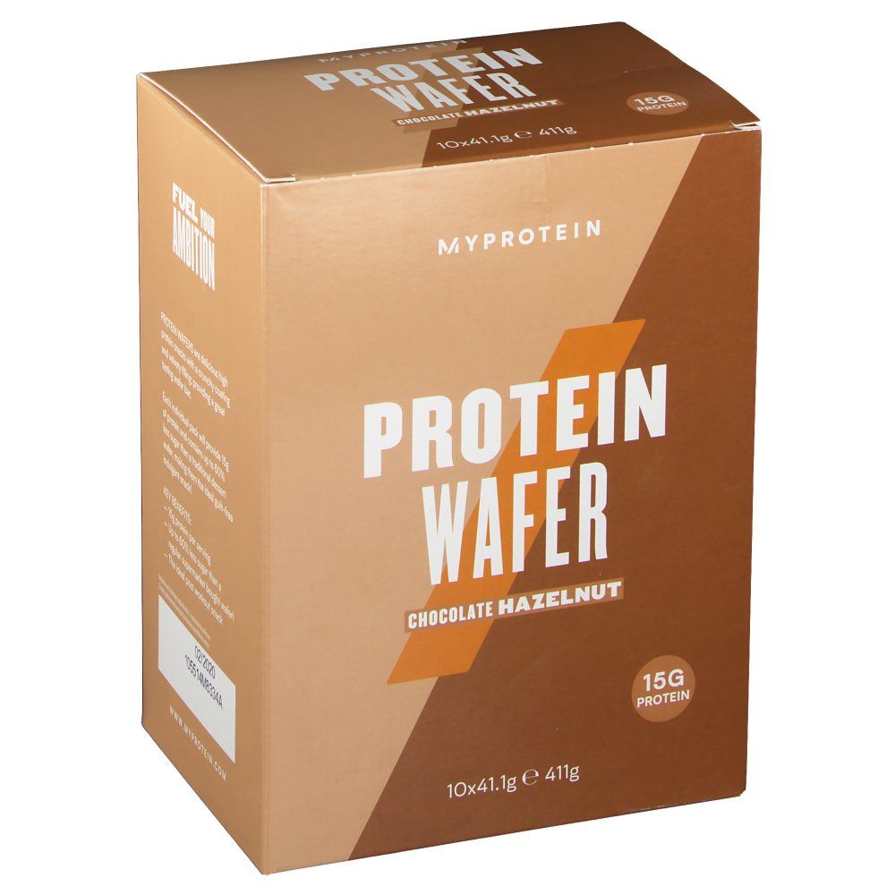 Myprotein Protein Wafers Schokolade Haselnuss 10x41 G Shop Apotheke 7226