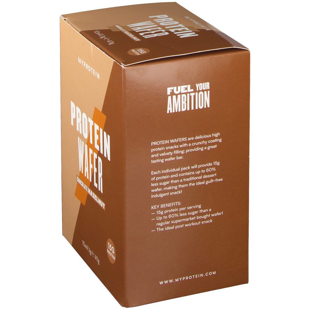 MyProtein Protein Wafers, Schokolade-Haselnuss