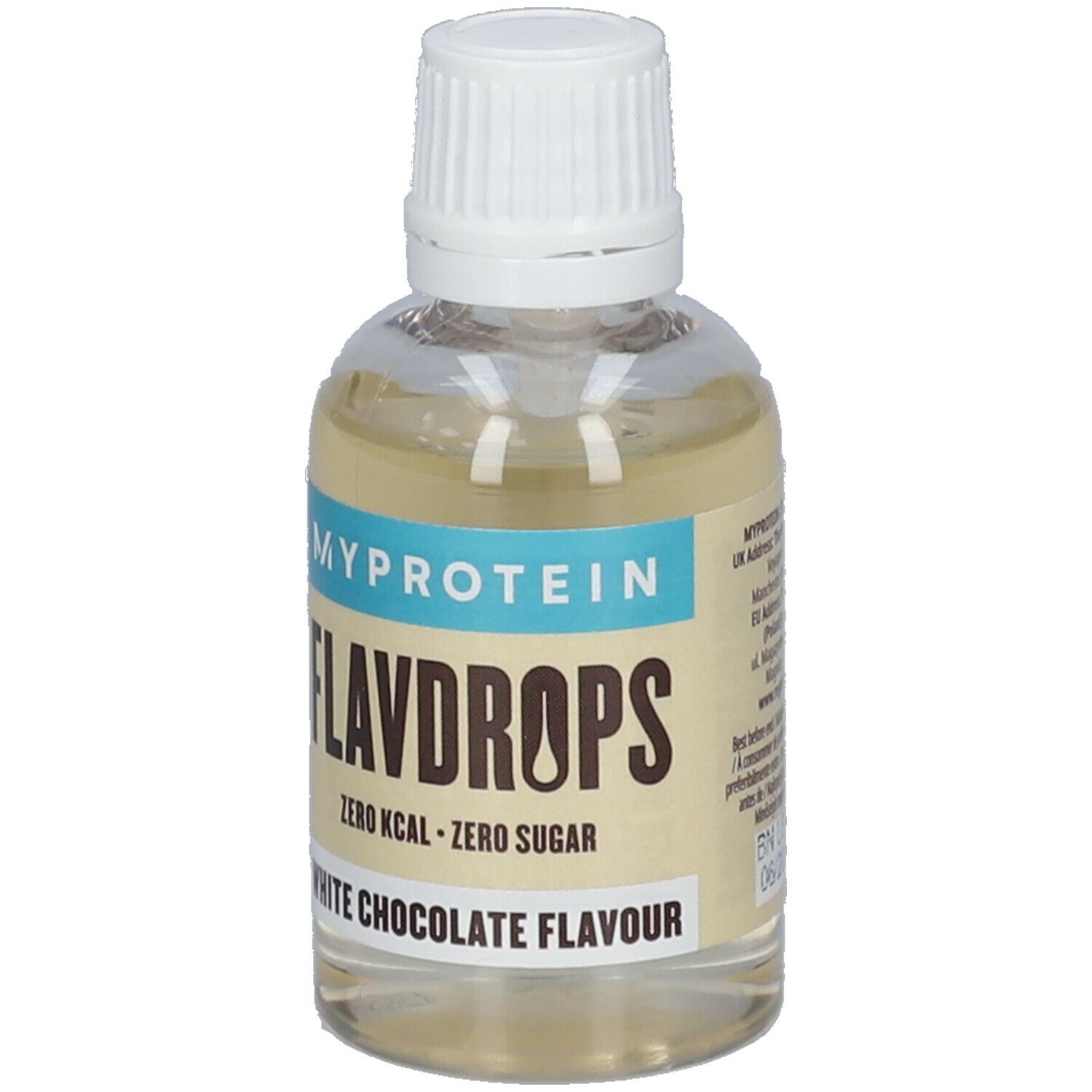 MyProtein FlavDrops Weiße Schokolade
