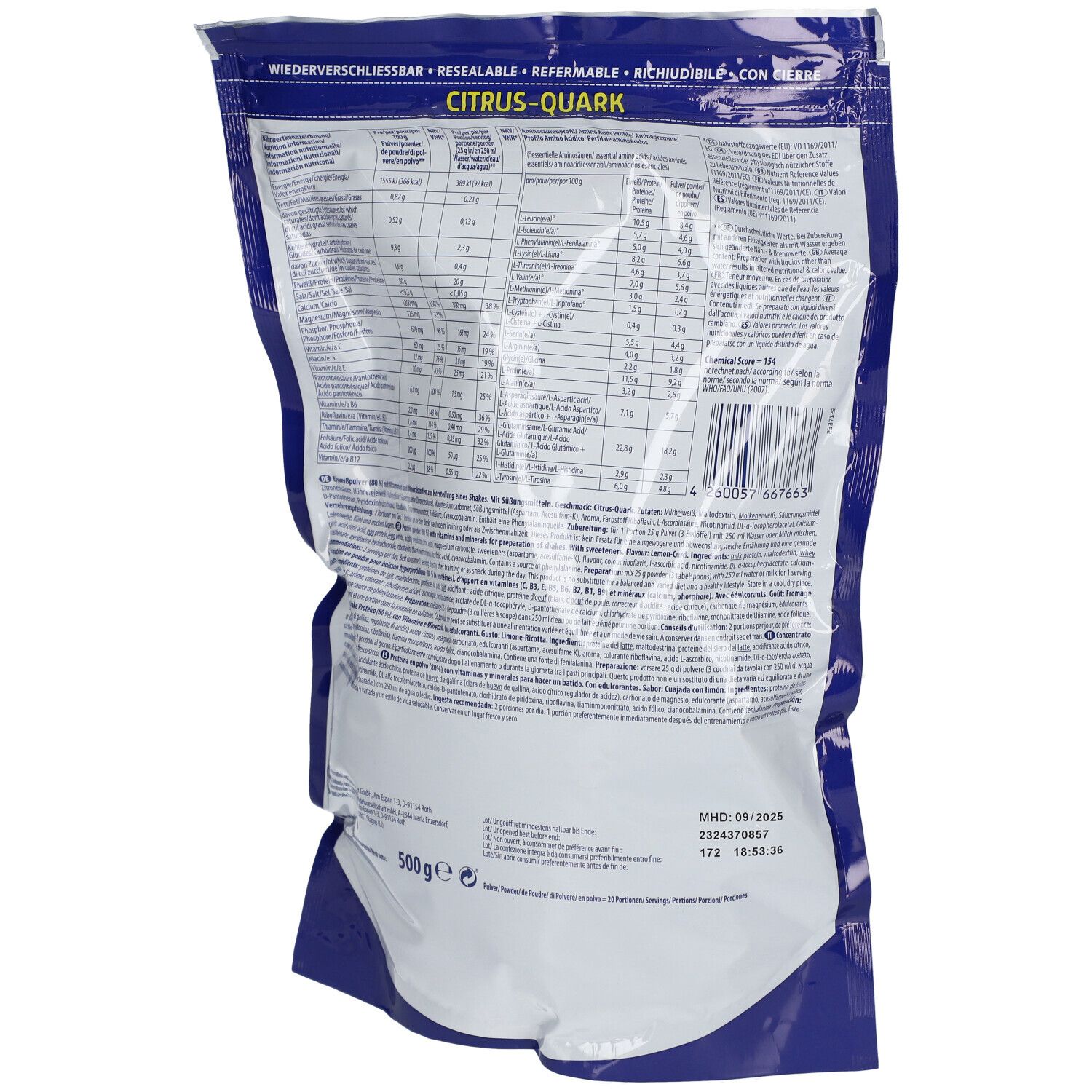 Inkospor Active Pro 80 Citrus-Quark