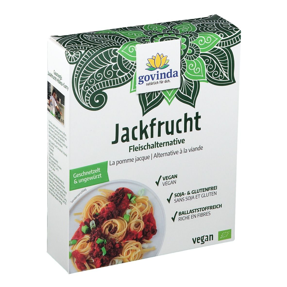 Govinda Bio Jacks Fruchtfleisch, Schnetzel