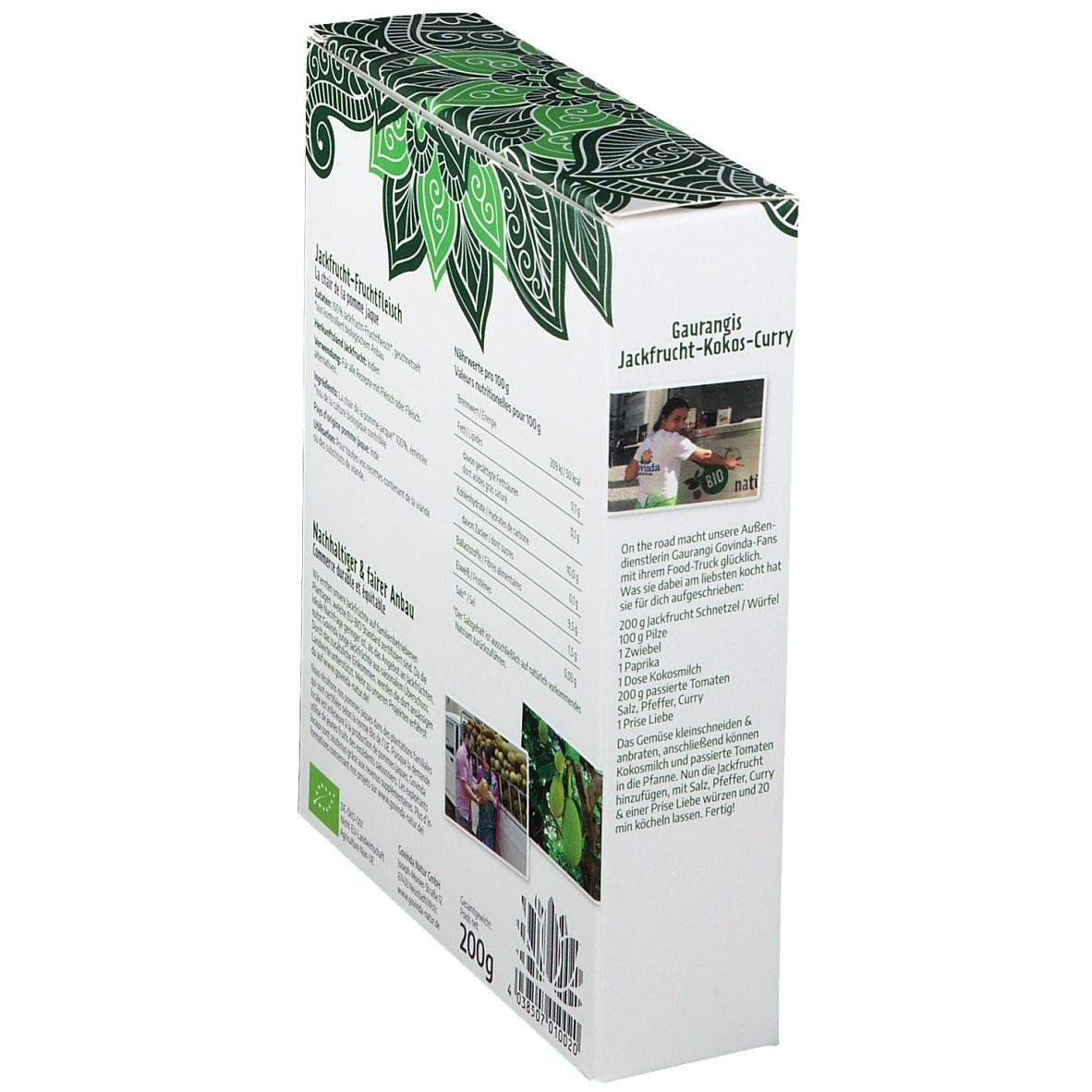 Govinda Bio Jacks Fruchtfleisch, Schnetzel