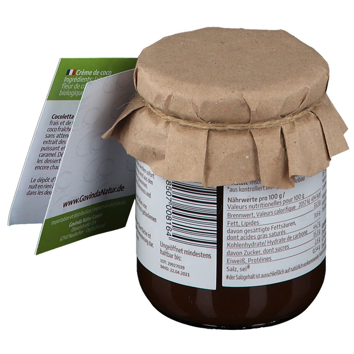 Govinda Cocoletta Kokosmilch-Creme