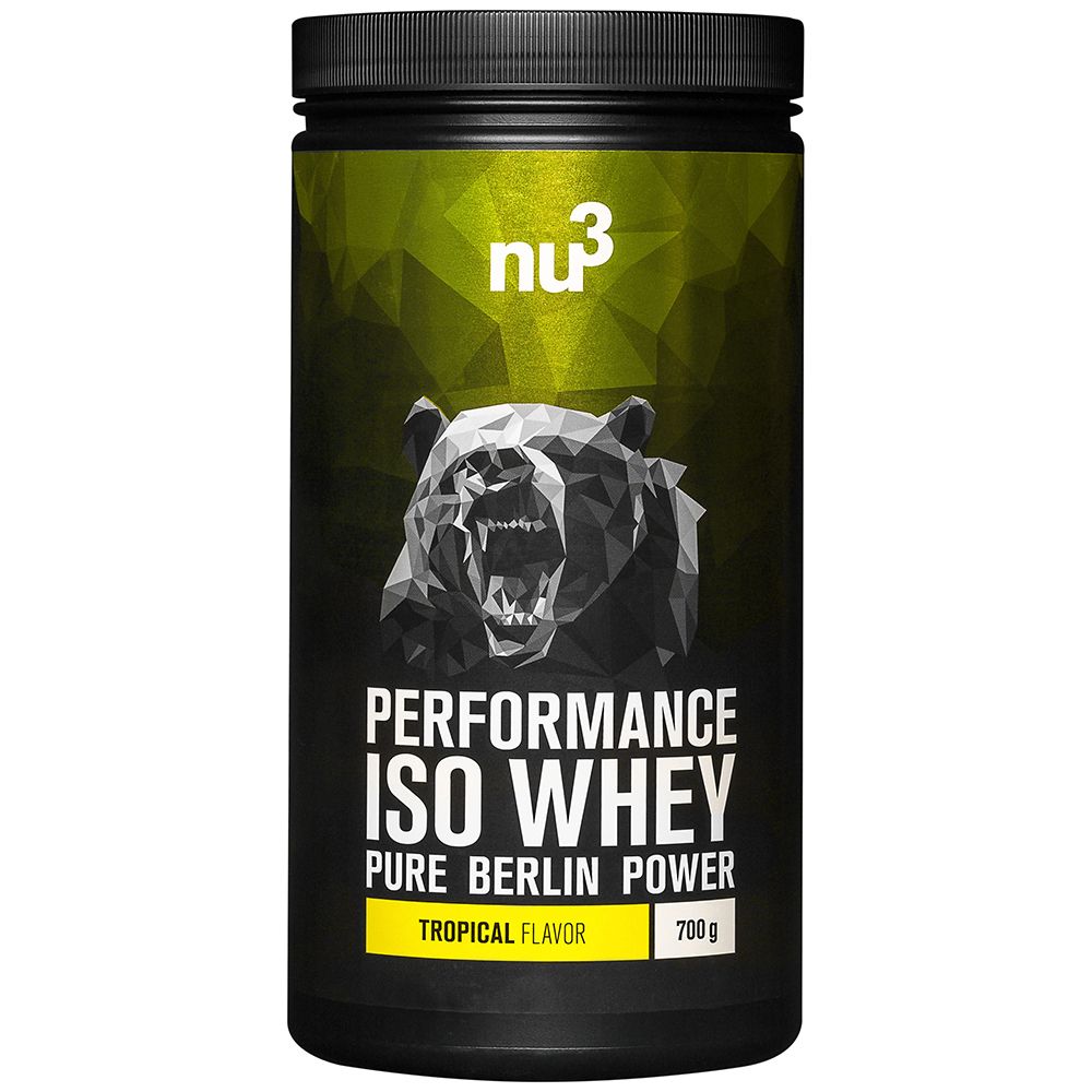nu3 Performance Iso Whey, Tropical
