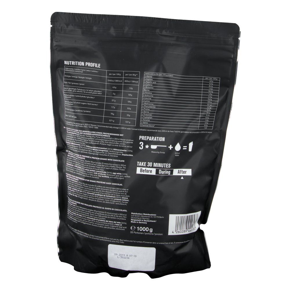 nu3 Protein Complex Schokolade