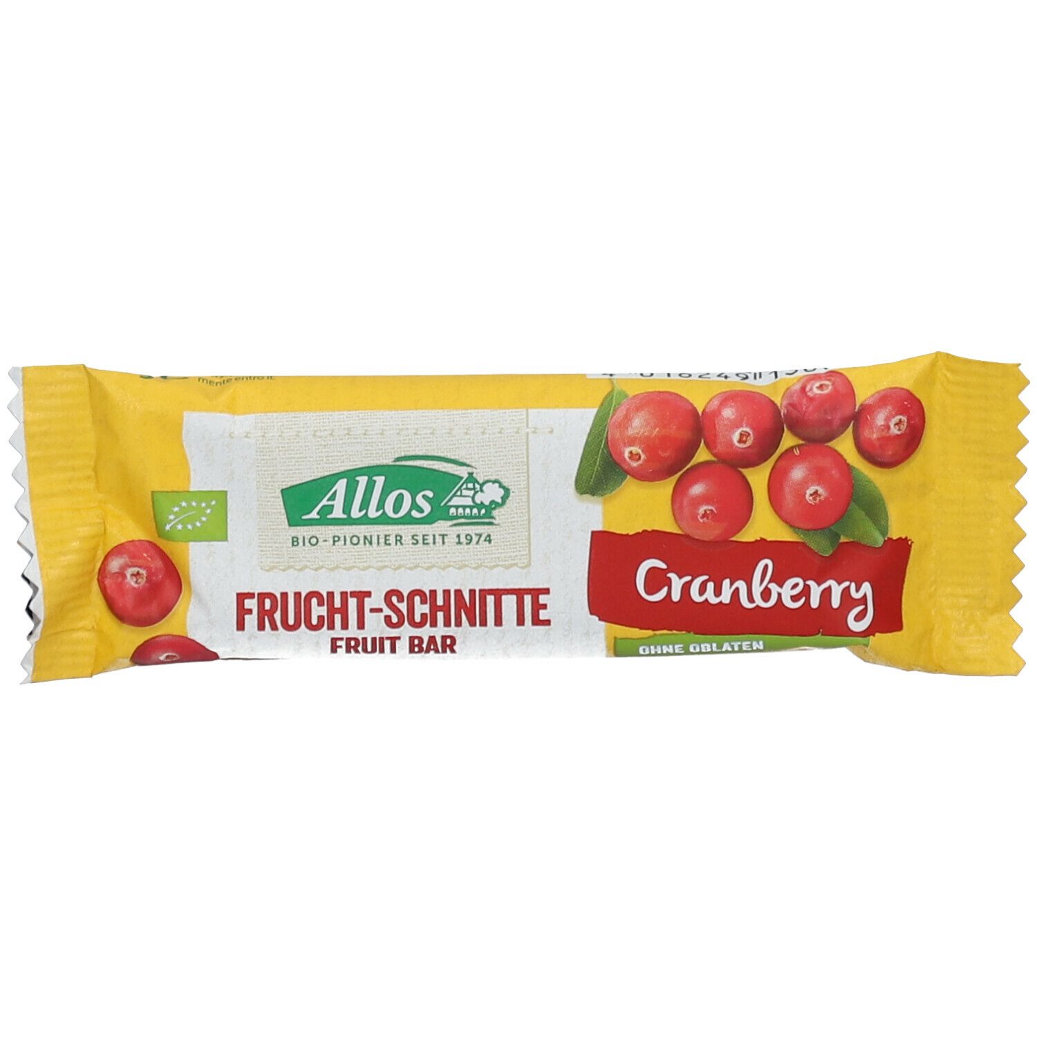 Allos - Fruchtschnitte Cranberry