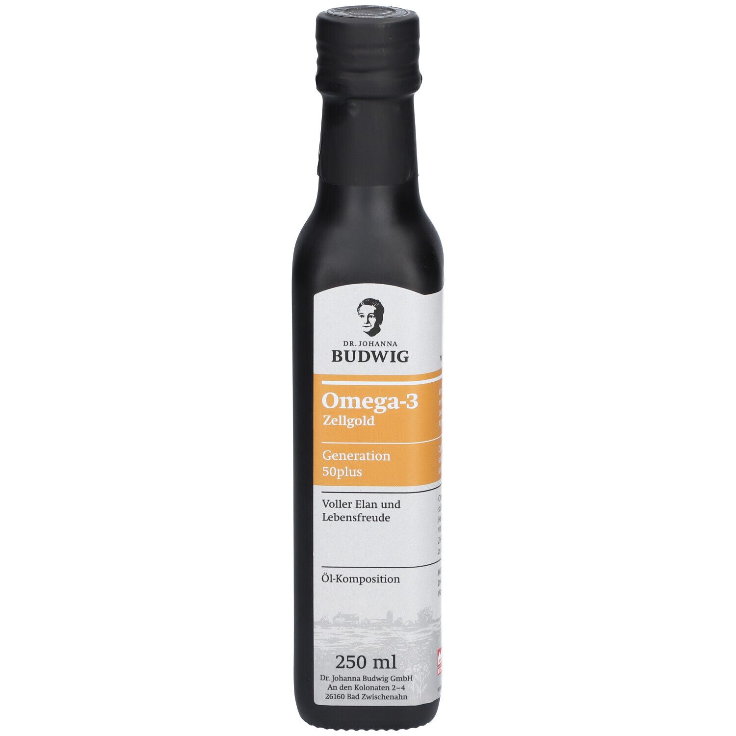 Dr. Johanna Budwig Omega-3 Zellgold für die Generation 50plus, Öl