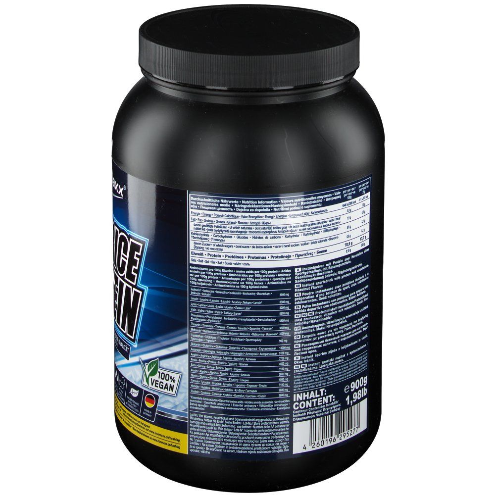 IronMaxx 100 % Rice Protein, Haselnuss