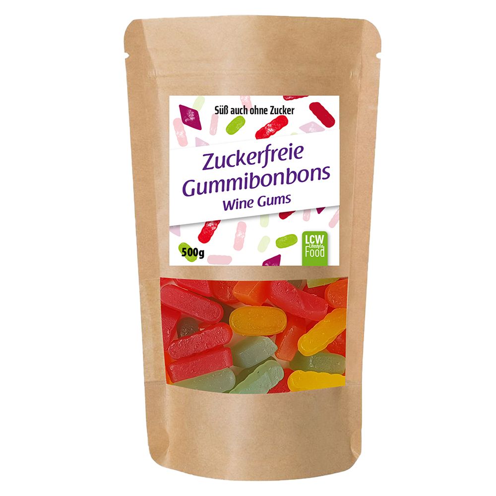 LCW Zuckerfreie Gummibonbons Wine Gums Mix