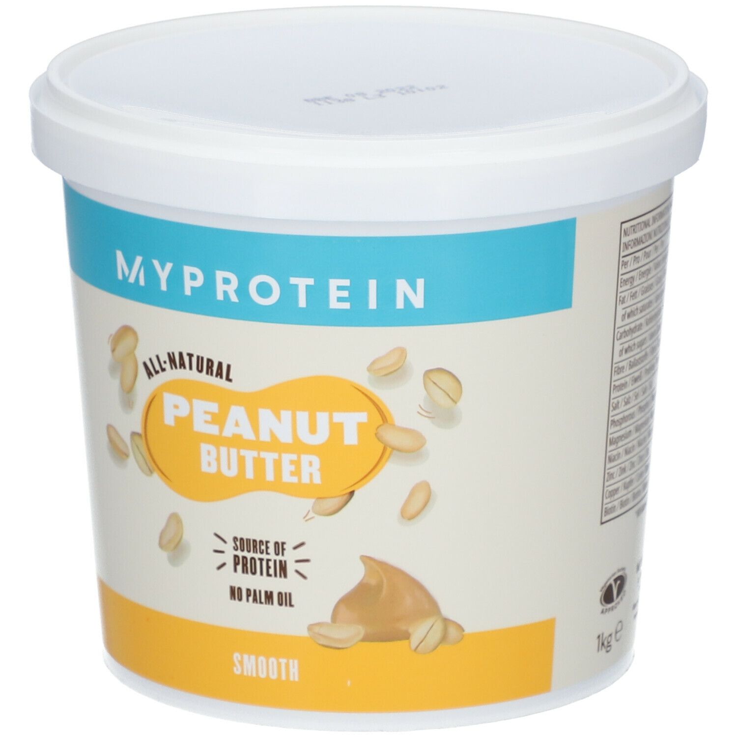 MyProtein Erdnussbutter, fein