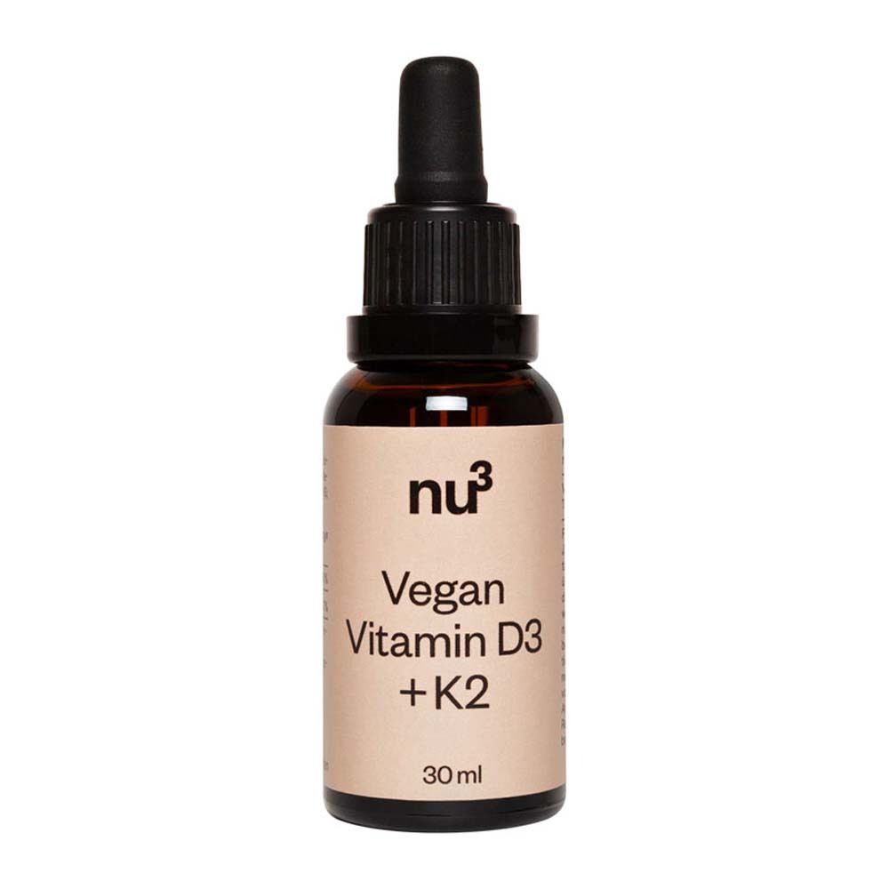 nu3 Premium Vegan Vitamin D3 + K2